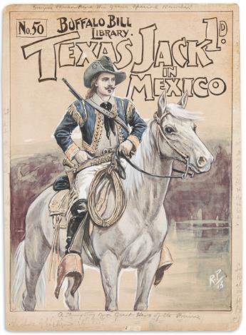 ROBERT PROWSE (1858-1934) Texas Jack in Mexico.                                                                                                  